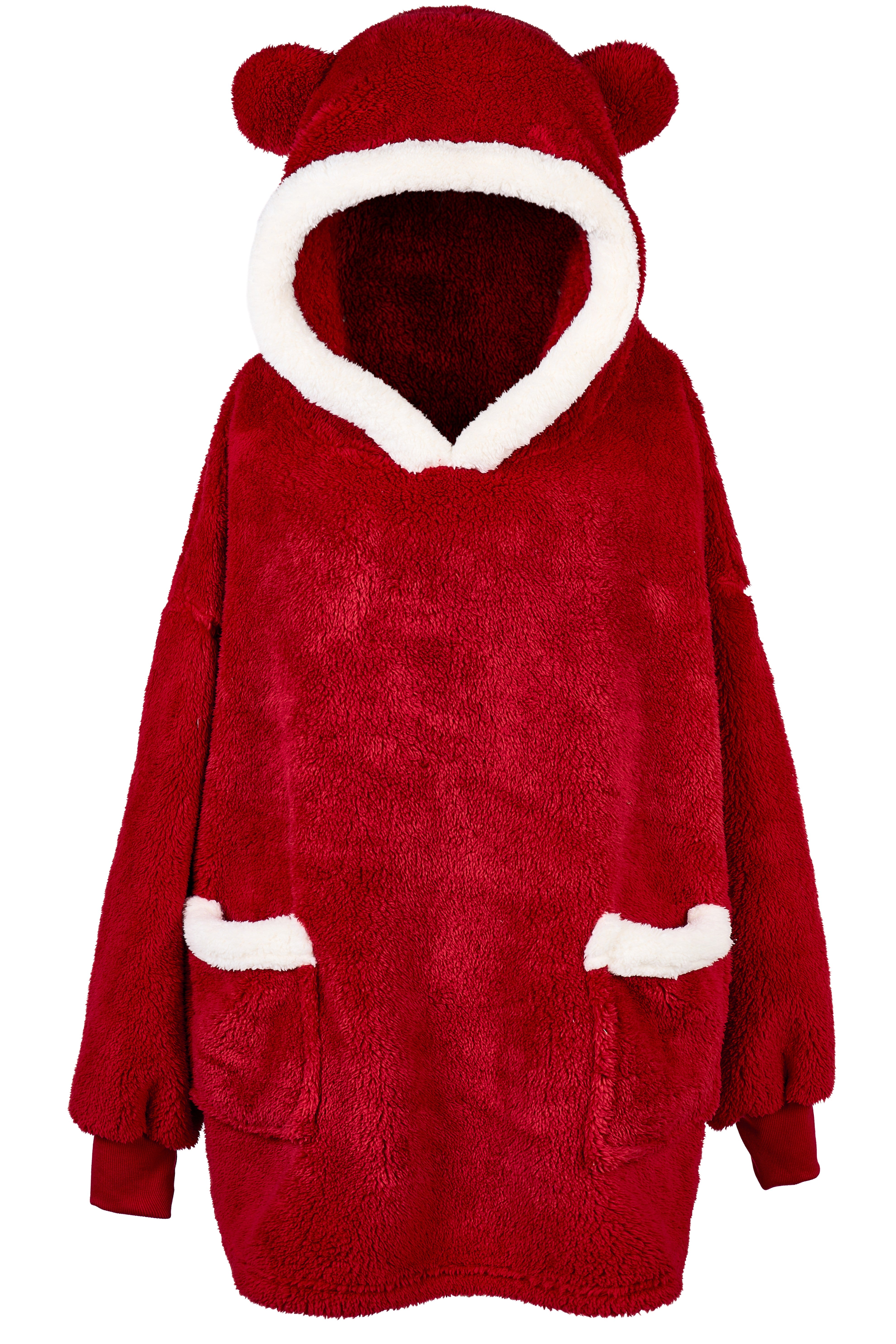 HOODIE SMALL ROSSO E BIANCO