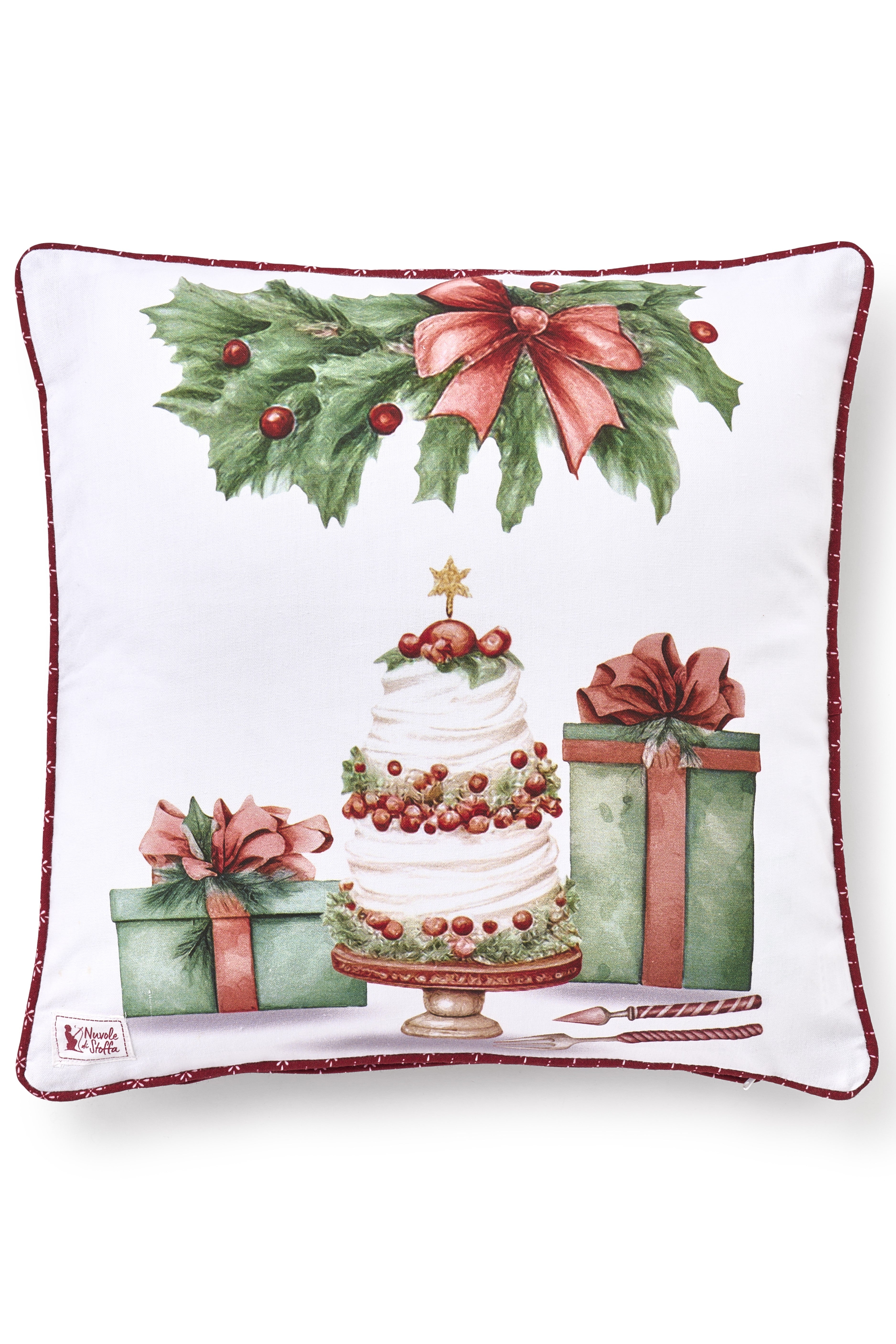 CUSCINO STORIA DI NATALE