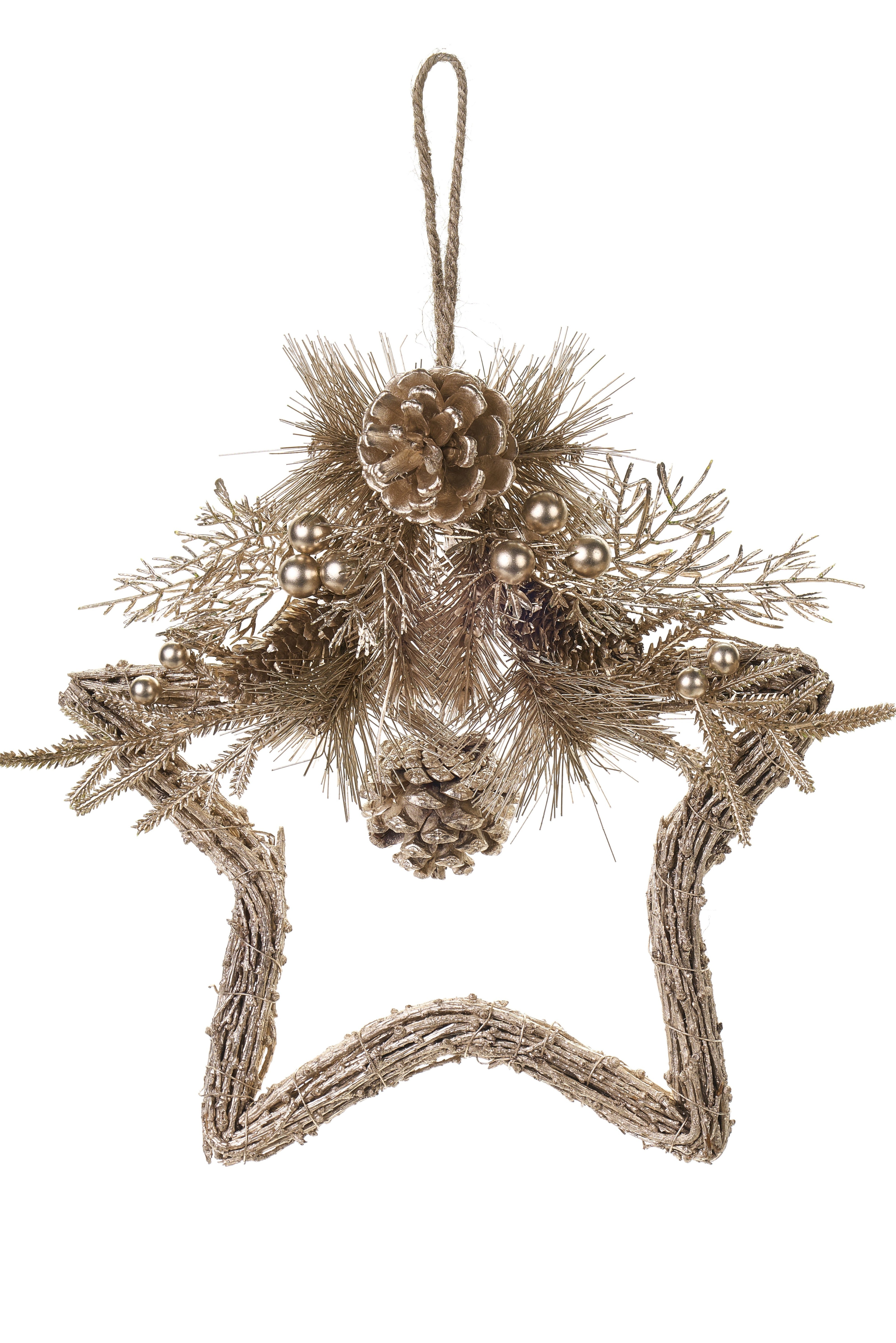 DECORAZIONE STELLA SALICE GRANDE