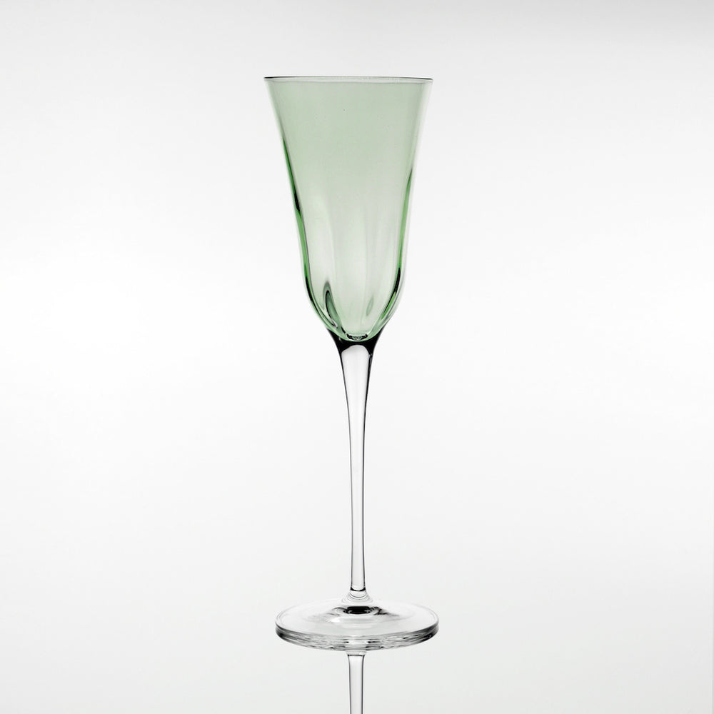 SET 6 CALICI ACQUA TULI OPTIC GREEN - MARTINA E RICCARDO