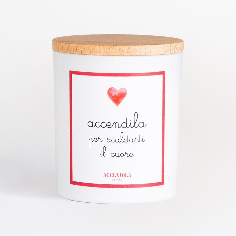 Candela profumata  - Cuore