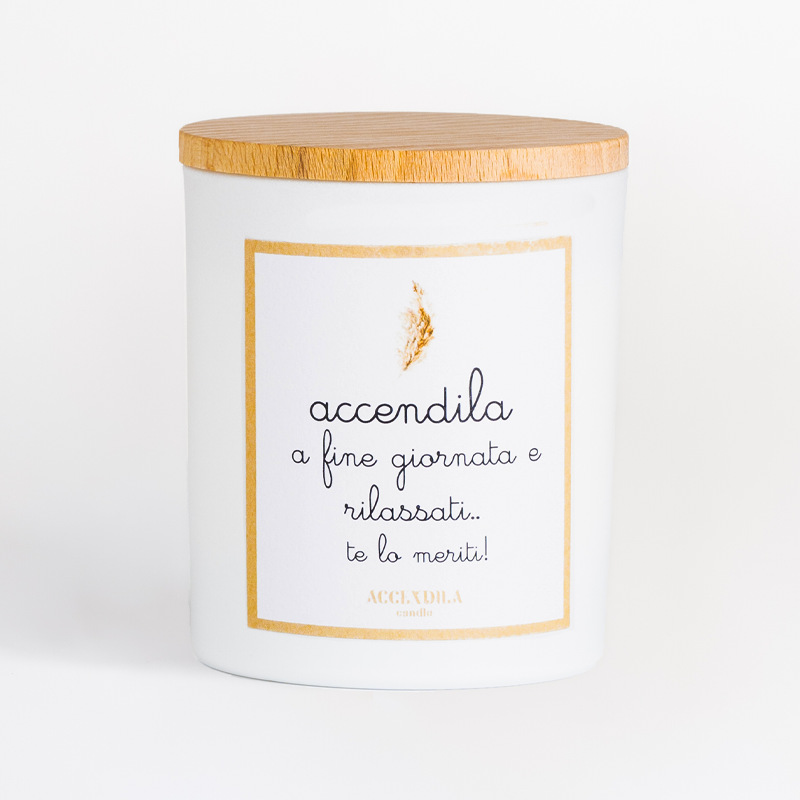 Candela profumata  - Per Meritato Relax