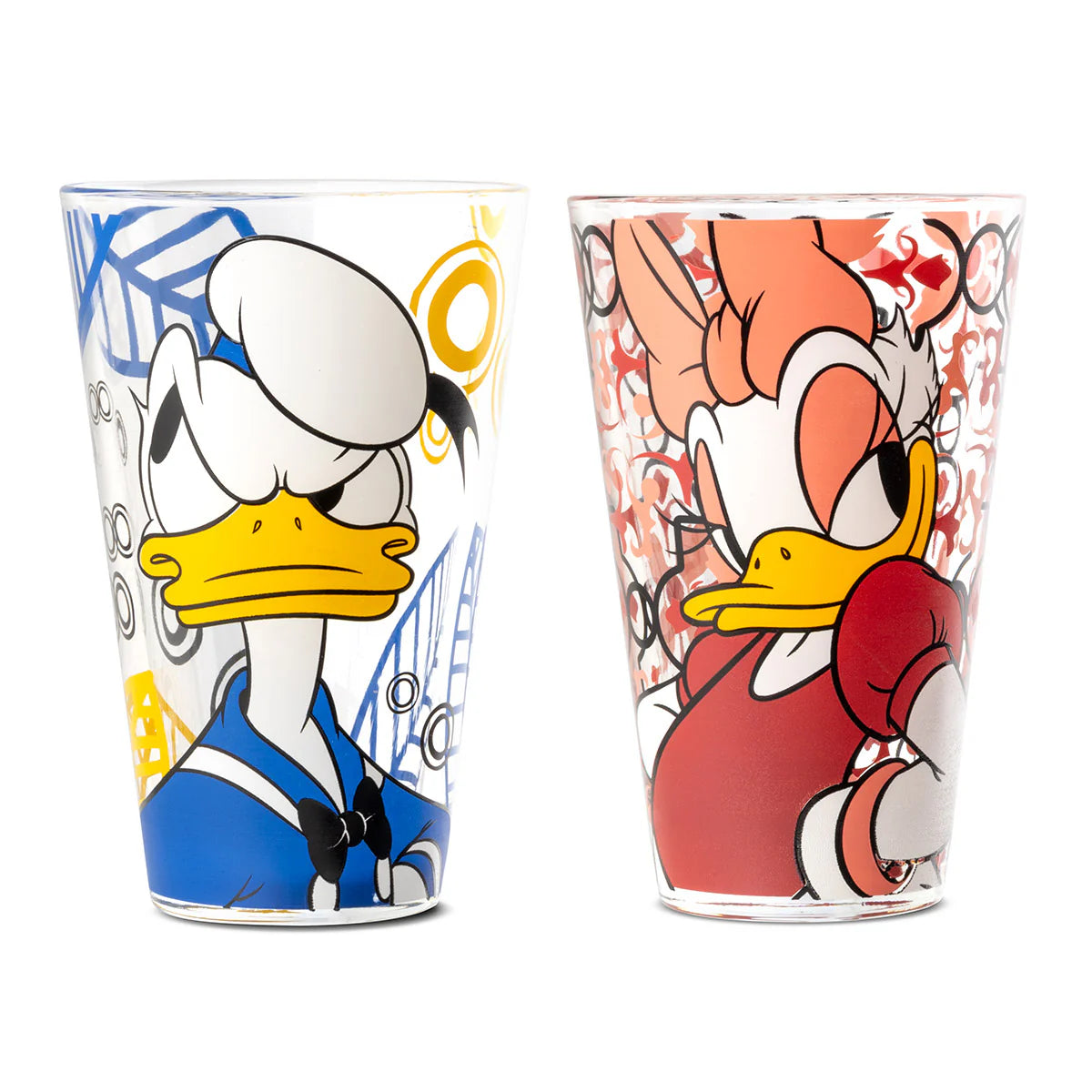Set 2 Bicchieri Donald & Daisy Forever & Ever ML 310