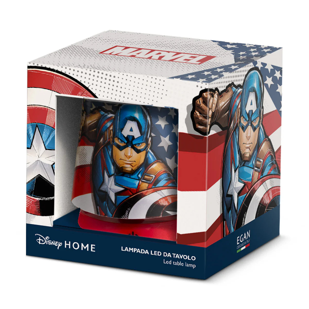 LAMPADA LED MARVEL CAPTAIN AMERICA