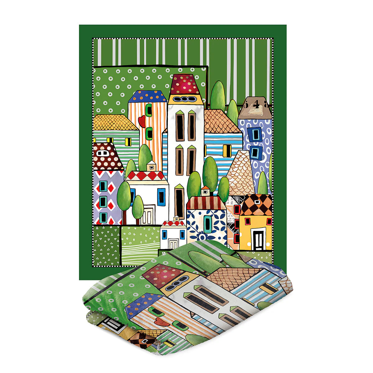 Plaid Paese Mio Verde