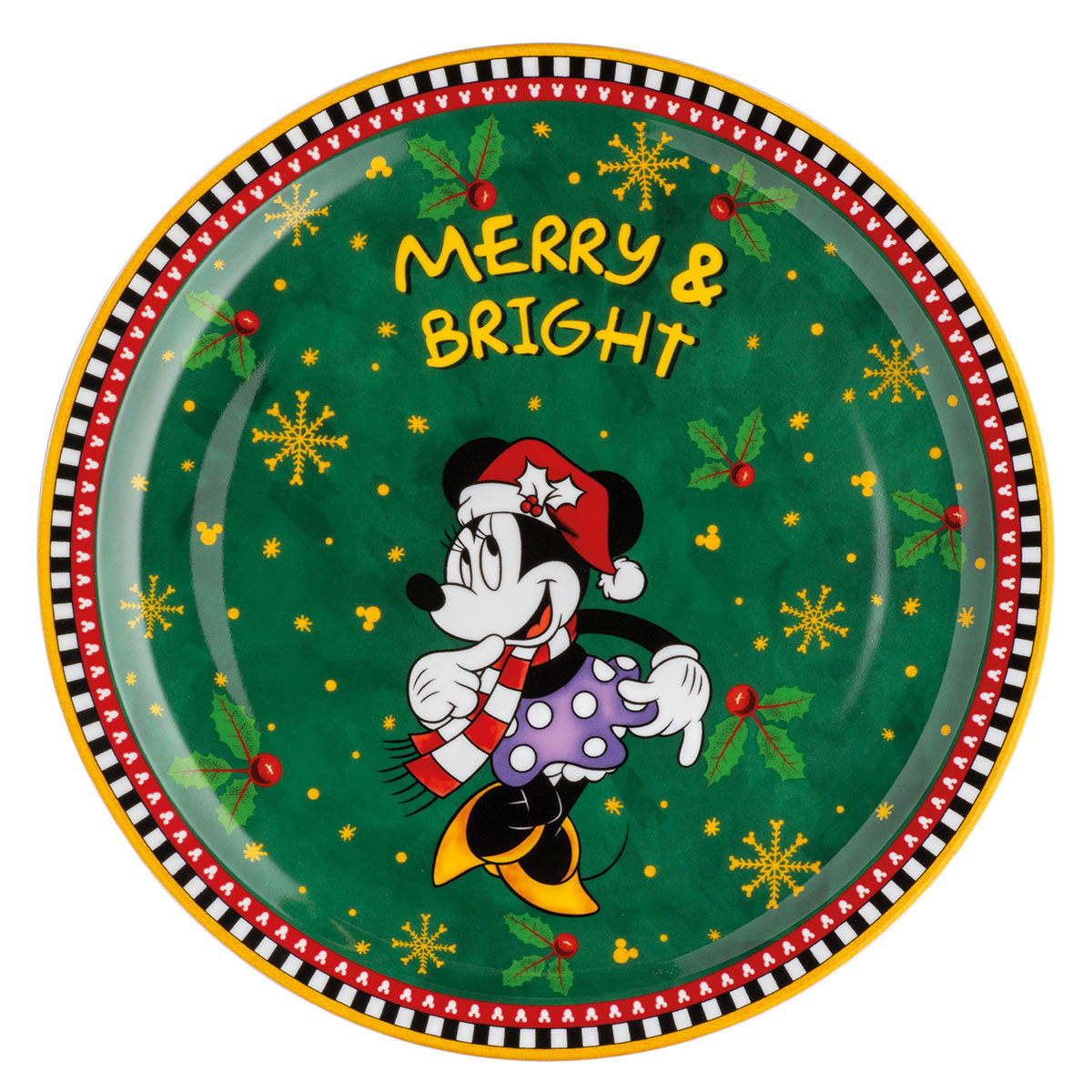 PIATTO PANETTONE MINNIE