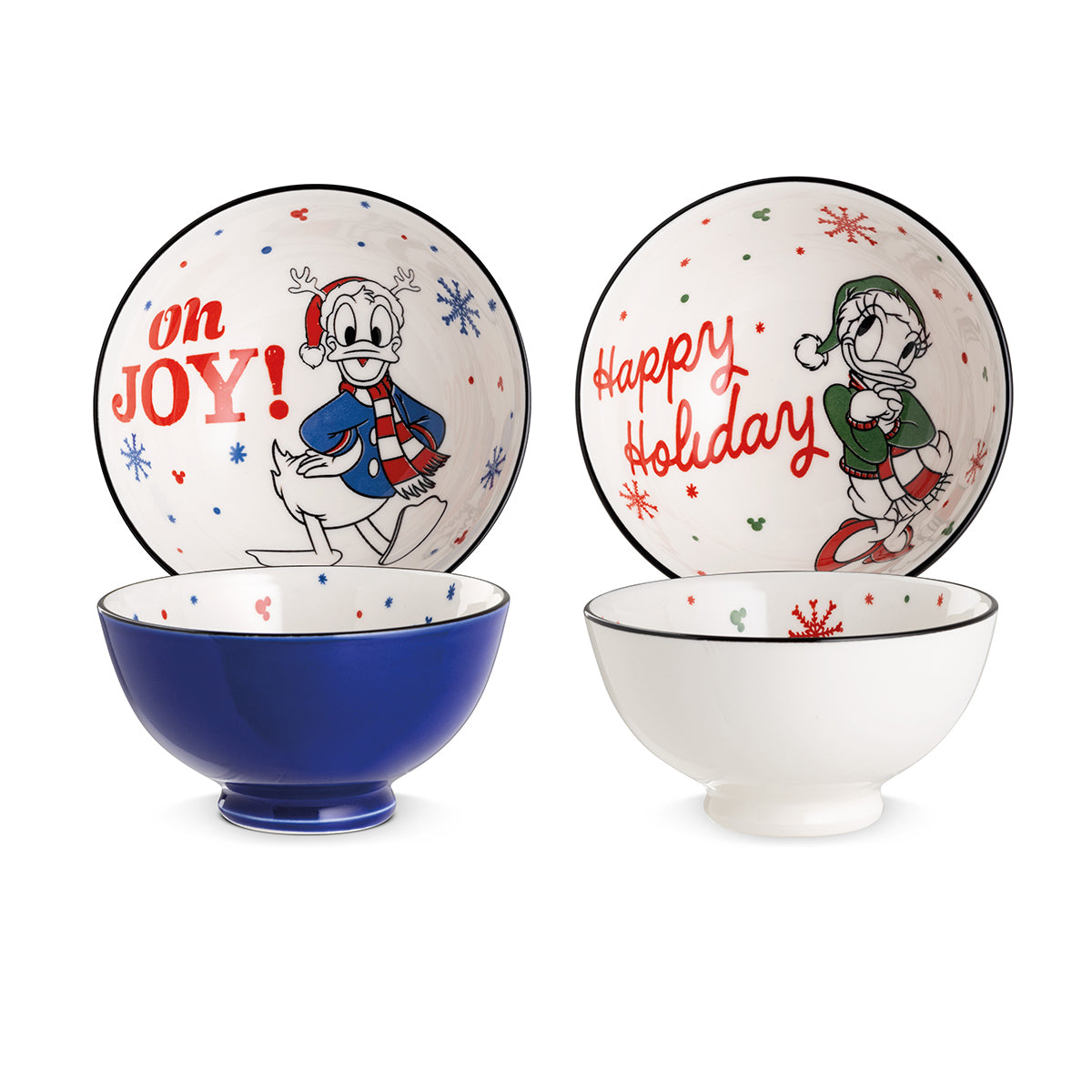 SET DUE COPPETTE PAPERINA E PAPERINO WINTER MAGIC