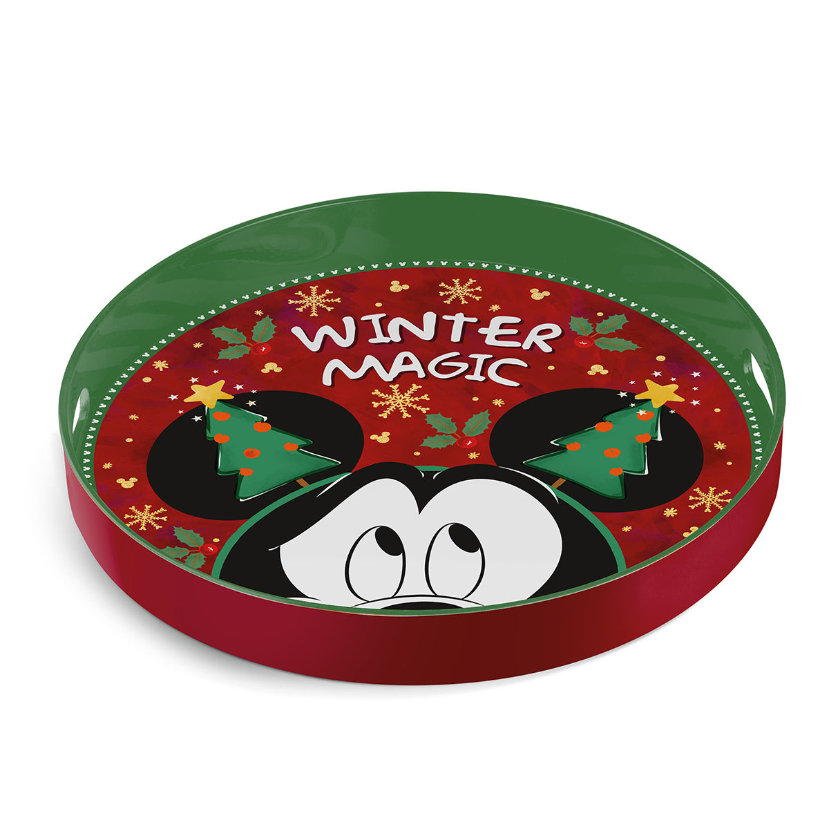 VASSOIO TOPOLINO WINTER MAGIC