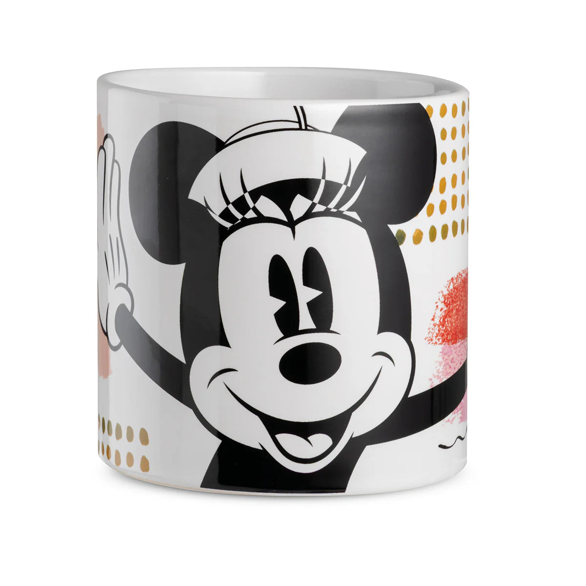 Vaso Minnie Mouse Rosa Enjoy 12x12 Cm