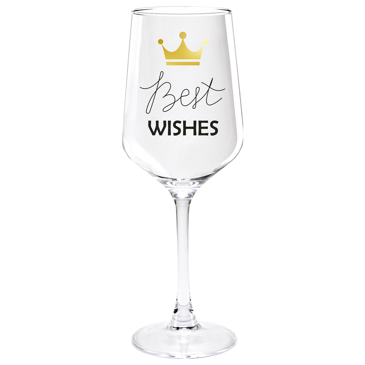 SET 2 CALICI IN VETRO “BEST WISHES”