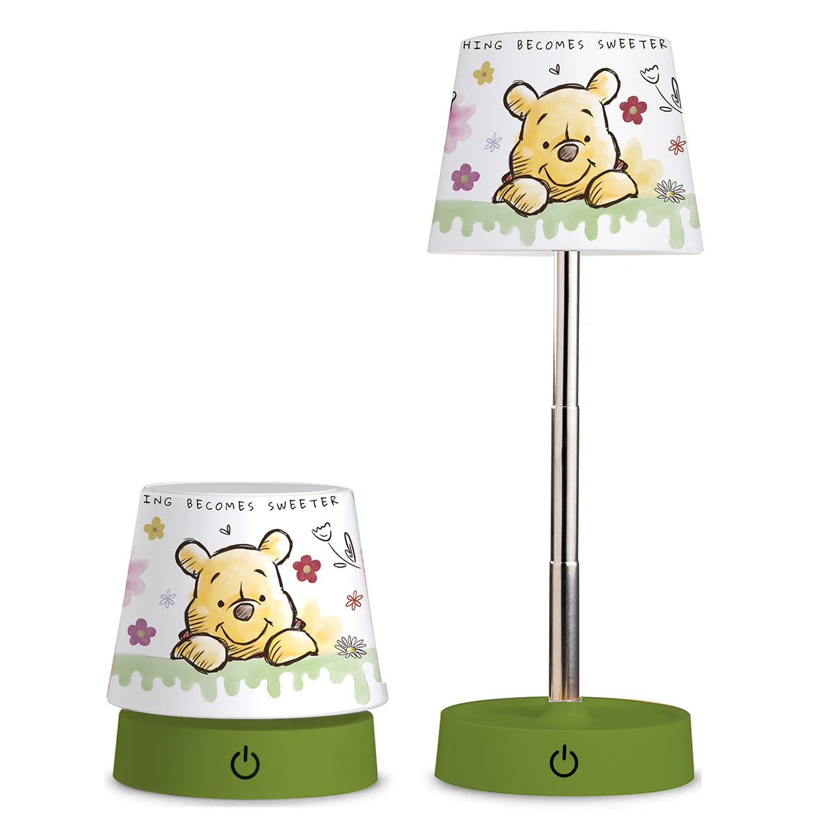 Lampada Led Winnie The Pooh Verde