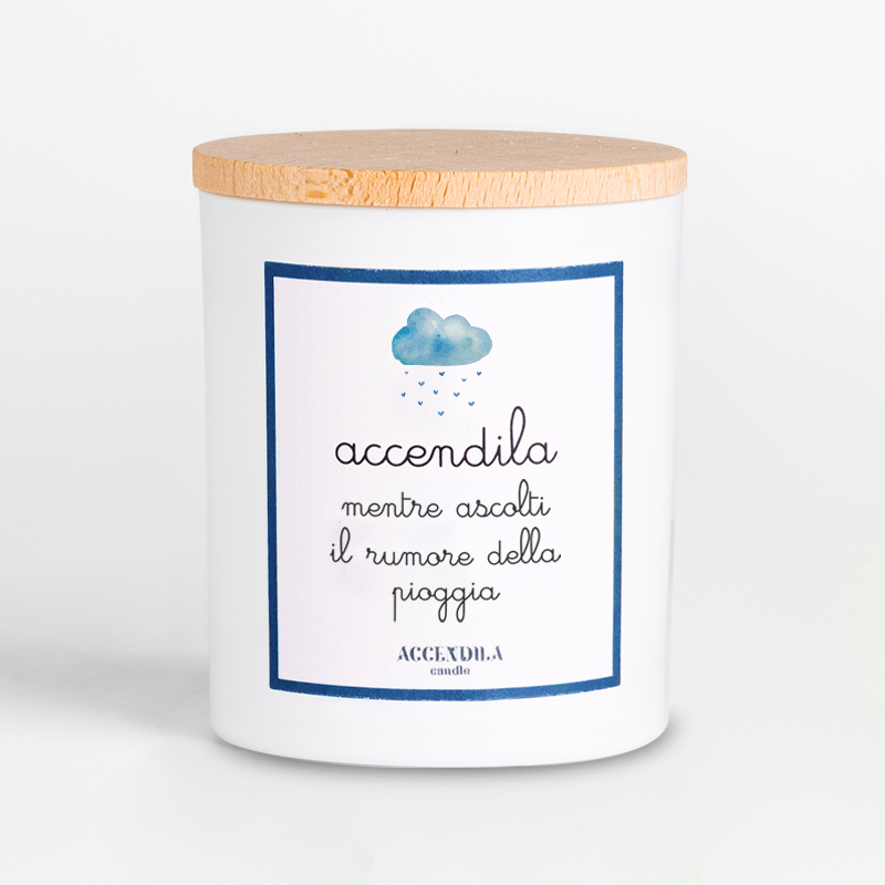 Candela profumata  - Pioggia
