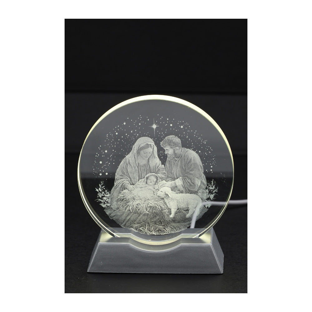 DISCO CRYSTAL DIA.10XH11CM