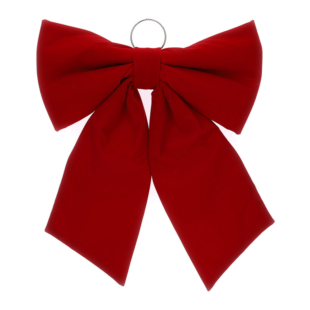 FIOCCO VELLUTO ROSSO 24X30CM IMBOTTITO