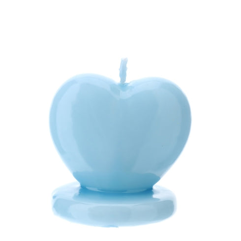 CANDELA CUORE BLU