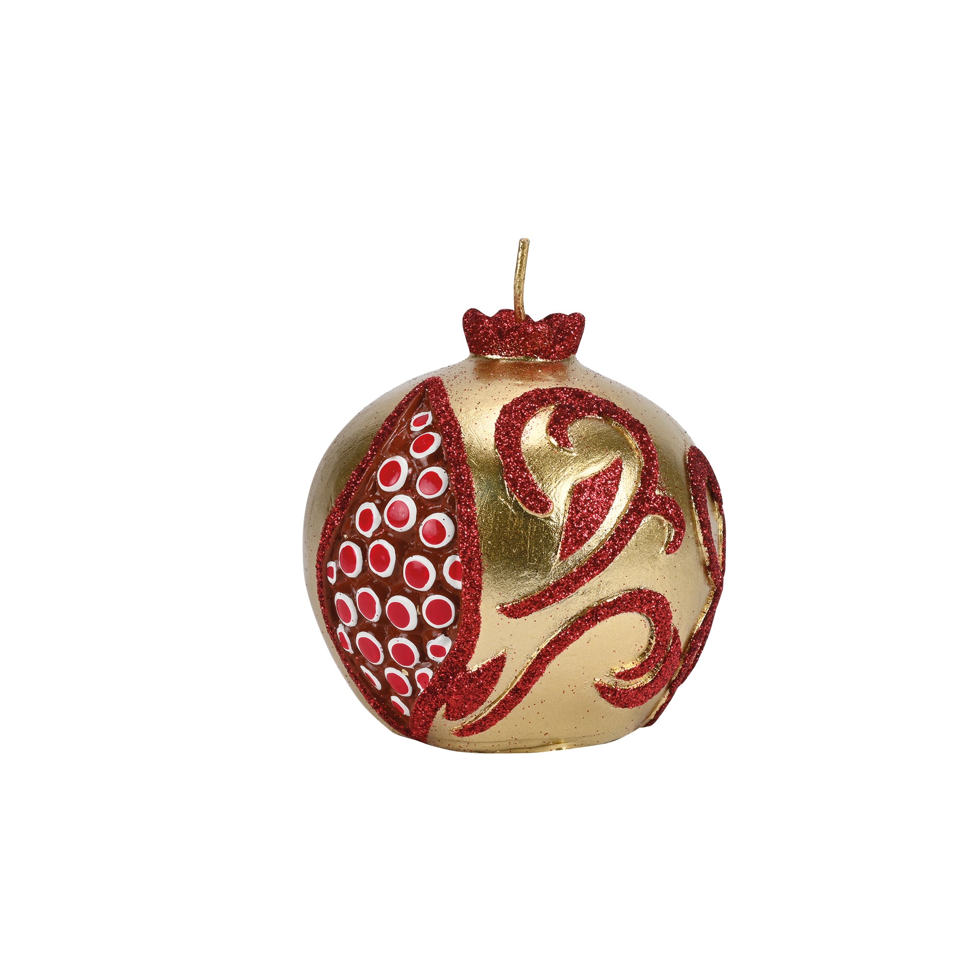 CANDELA DECORATA "MELOGRANO"