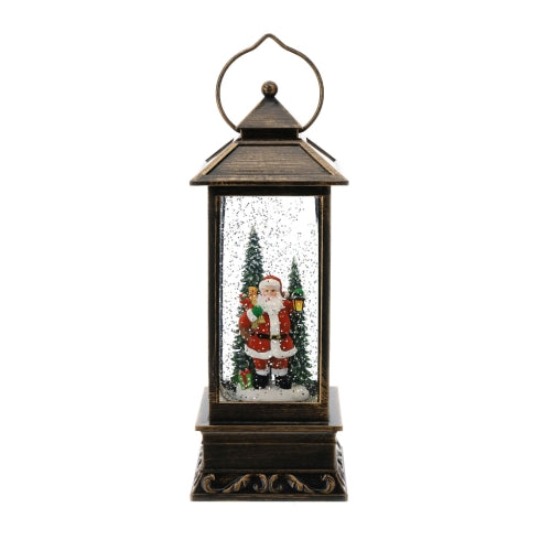 LANTERNA CON BABBO NATALE LED
