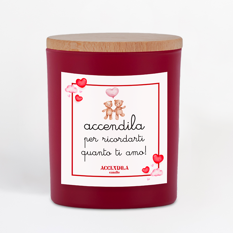 Candela profumata  - Ti amo