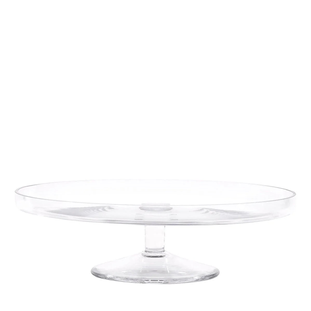 ALZATA BASSA VETRO 26CM TRASPARENTE