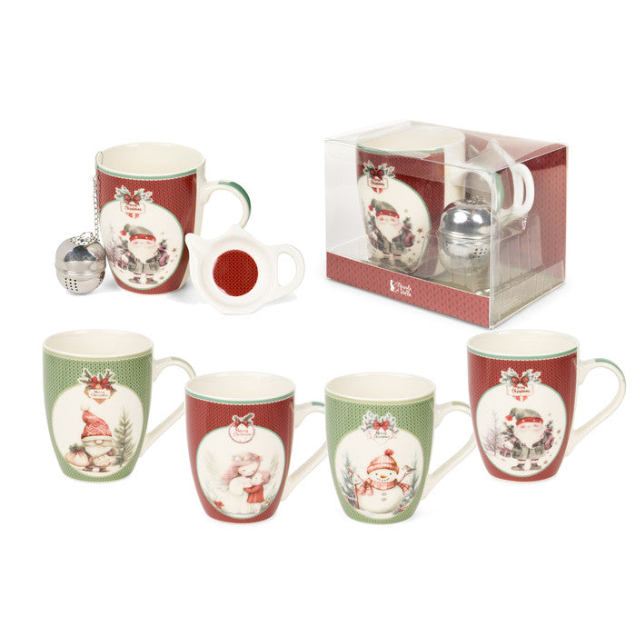 Tazza in new bone con infusore