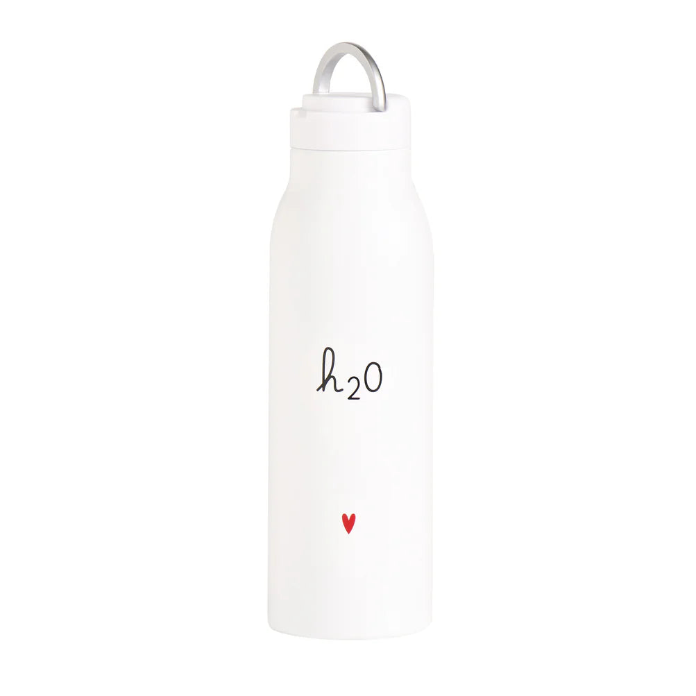 Borraccia termica H2O cuore - 0,5 l