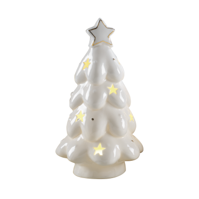 WHITE CHRISTMAS - ABETE CON LUCE A LED PICCOLO