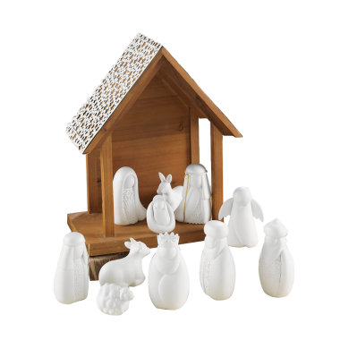 CHRISTMAS TIME - PRESEPE SET 11 STATUINE