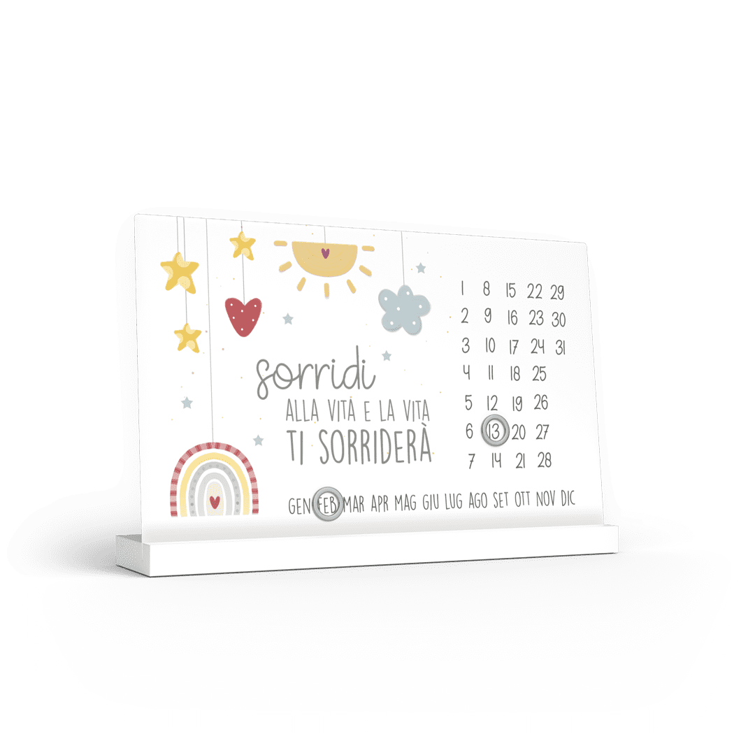 Tra le nuvole - Calendario Sorridi alla vita