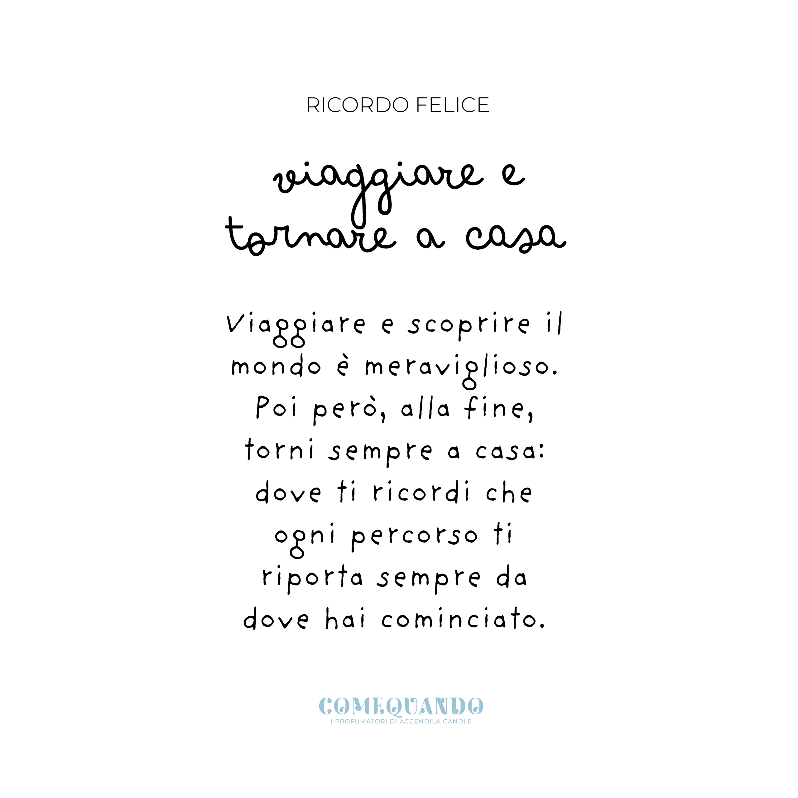 Come Quando - Viaggi