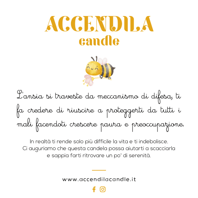 Candela profumata  - Ansia