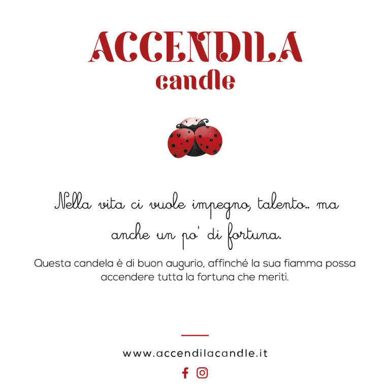 Candela profumata  - Fortuna