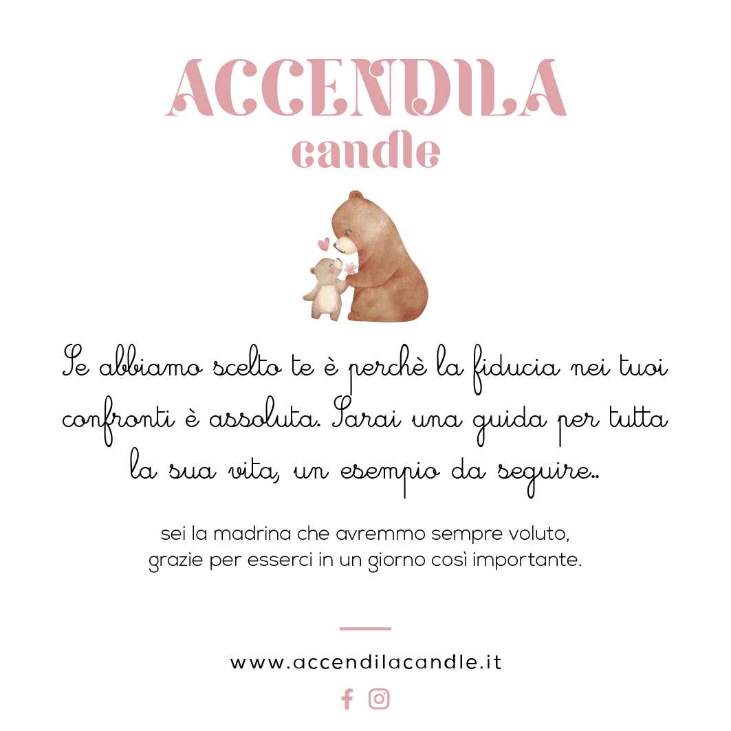 Candela profumata  - Madrina