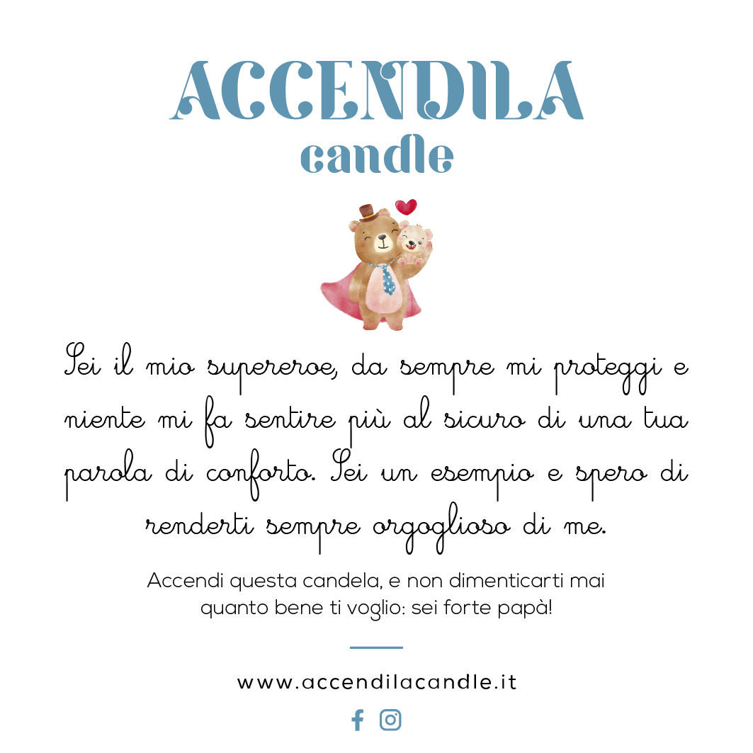 Candela profumata  - Papà