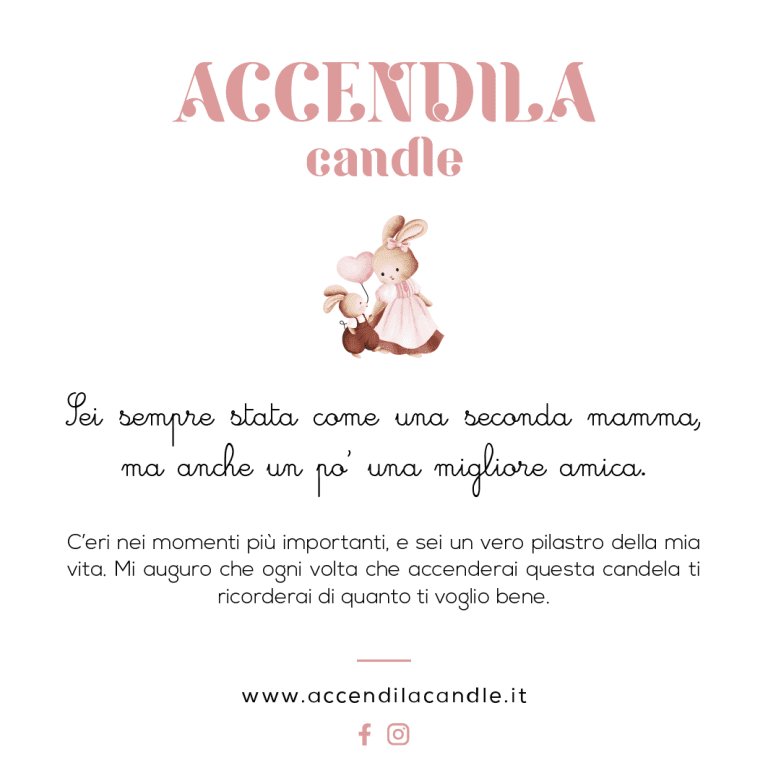 Candela profumata  - Zia