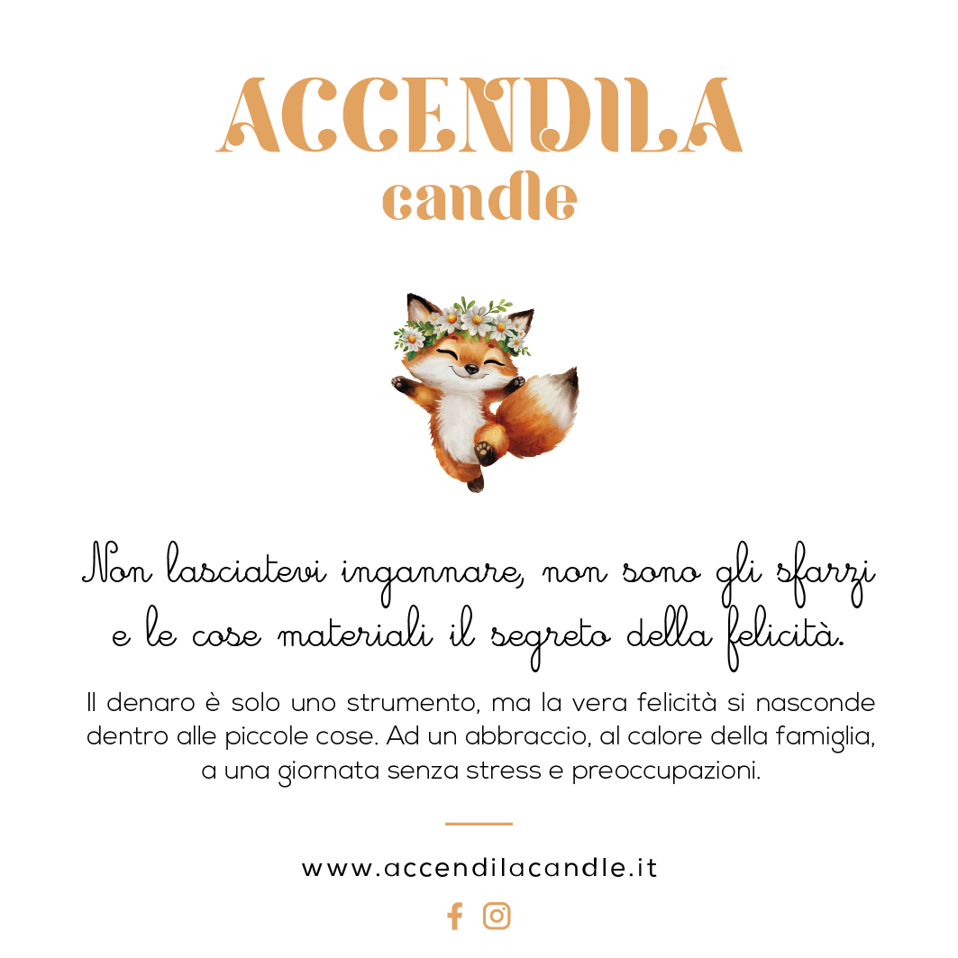 Candela profumata  - Felicità