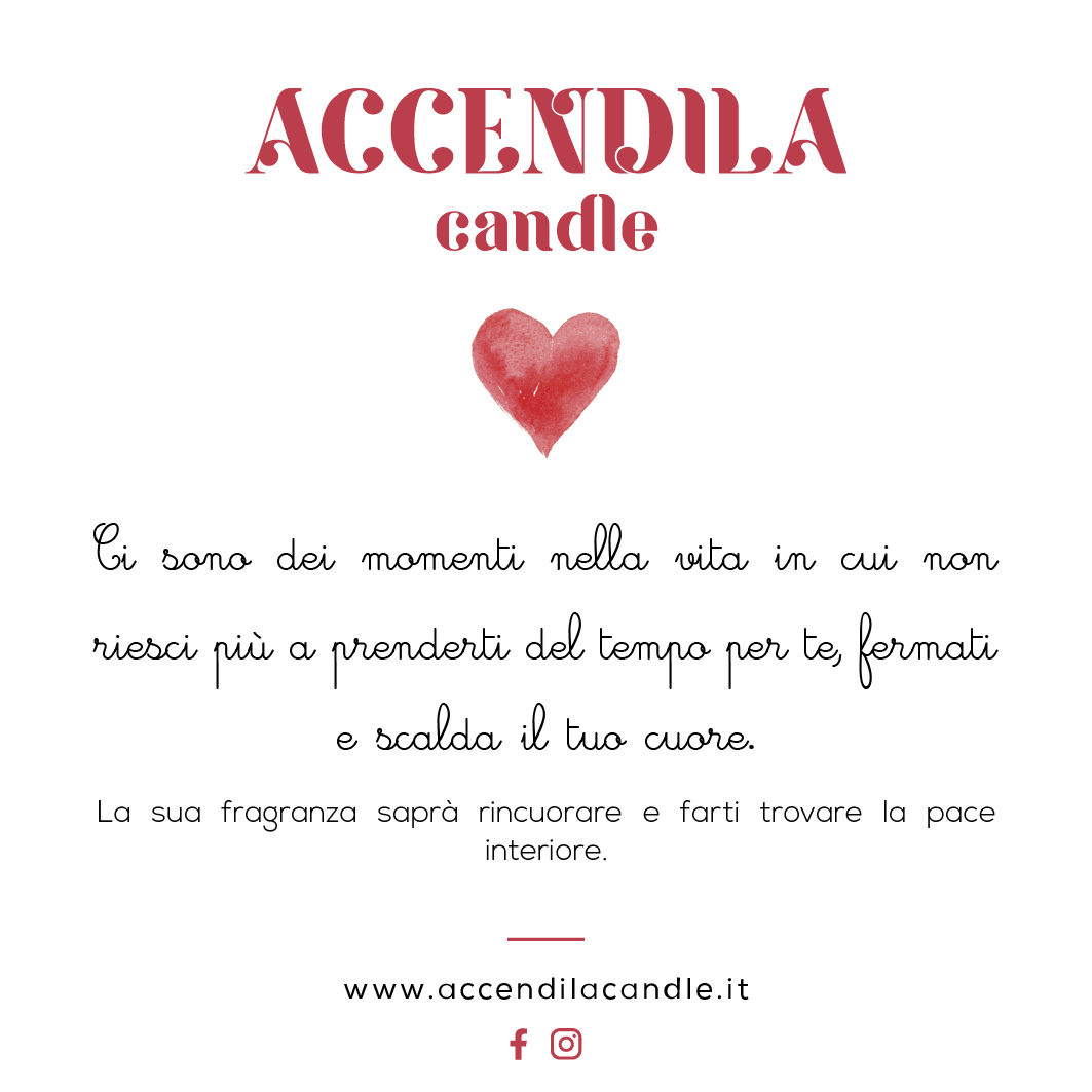 Candela profumata  - Cuore