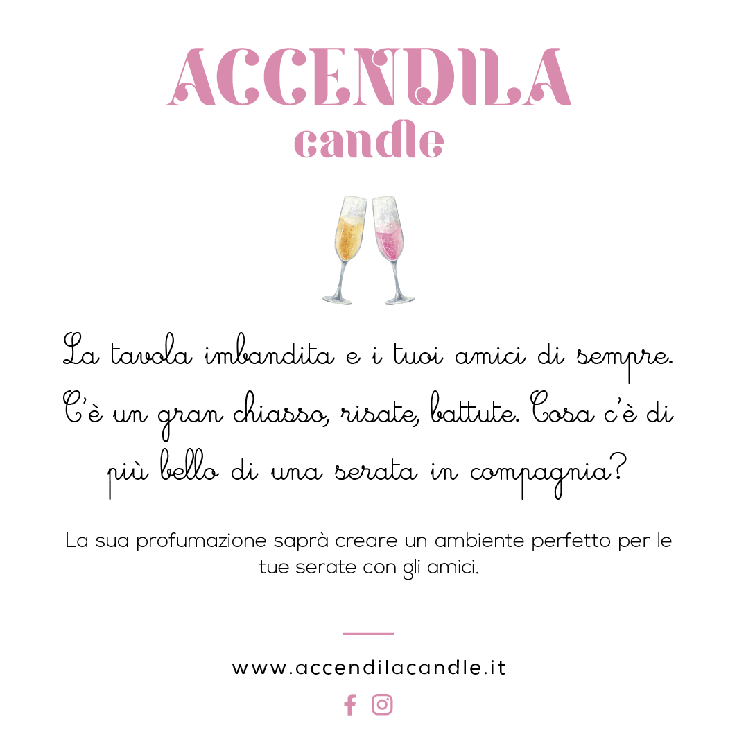 Candela profumata  - In compagnia