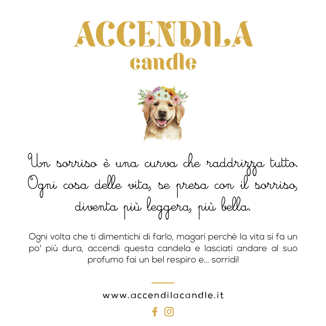 Candela profumata  - E Sorridi
