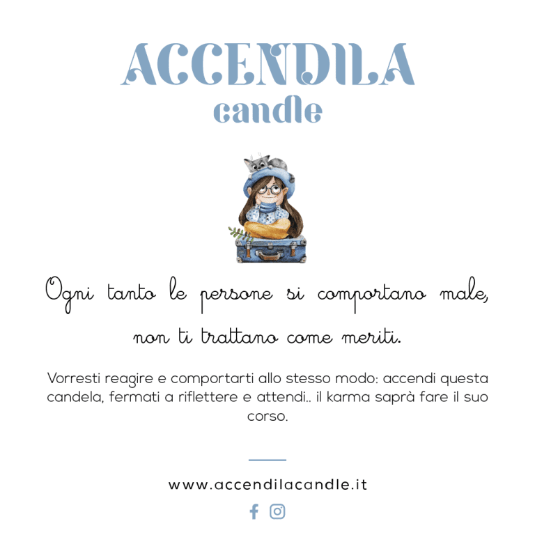 Candela profumata  - Karma