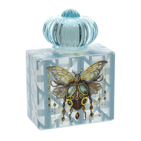 BOTTIGLIA VETRO SCARABEO