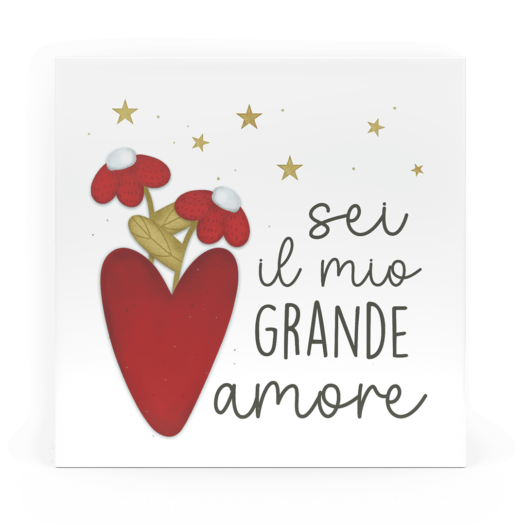 Formella piccola-sei il mio grande amore