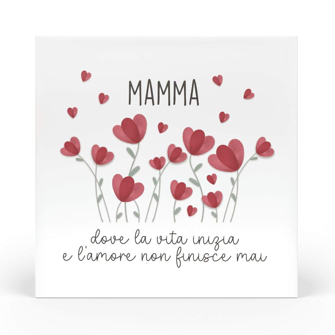 Mamma mia - Formella piccola Dove l'amore inizia
