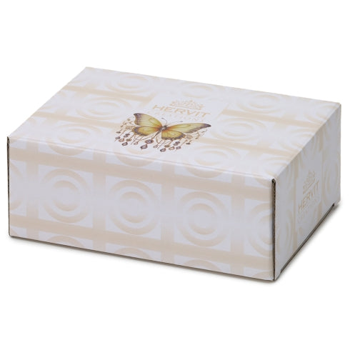 BOTTIGLIA VETRO FARFALLA