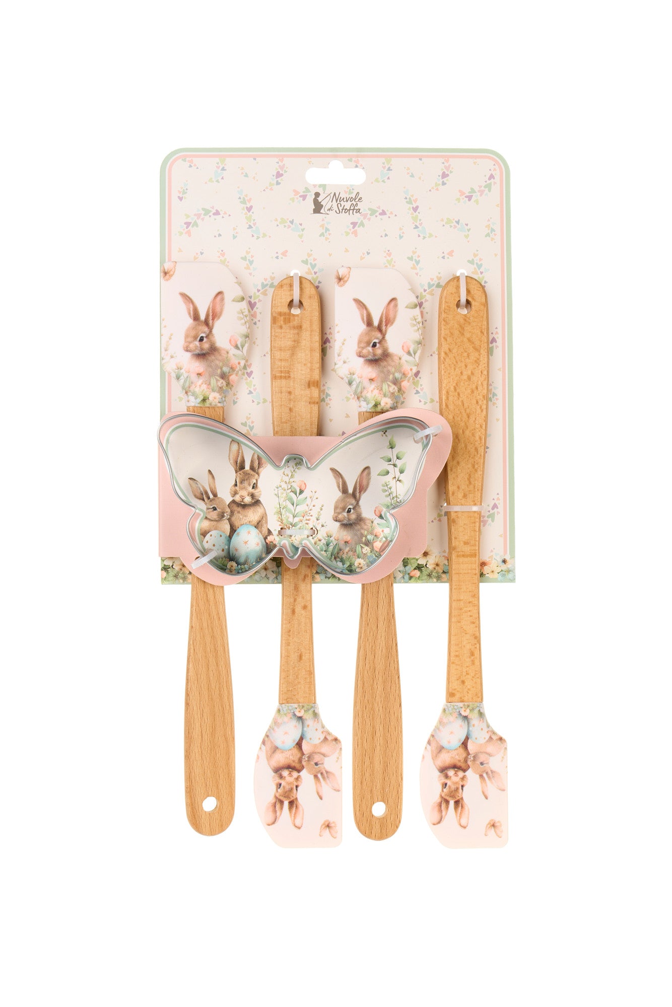 S/5 spatole in silicone con stampino in acciaio – Pepen