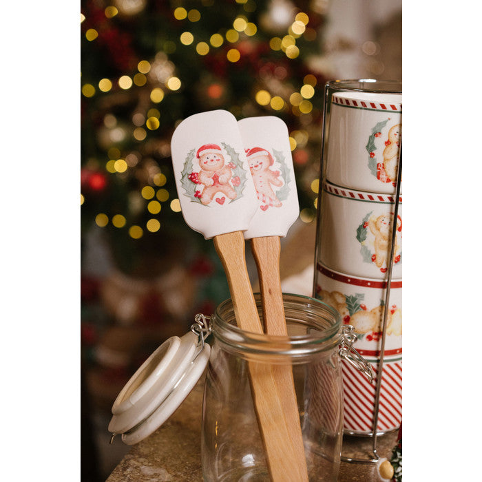 Spatole in silicone con stampino in acciaio – Delicious Christmas