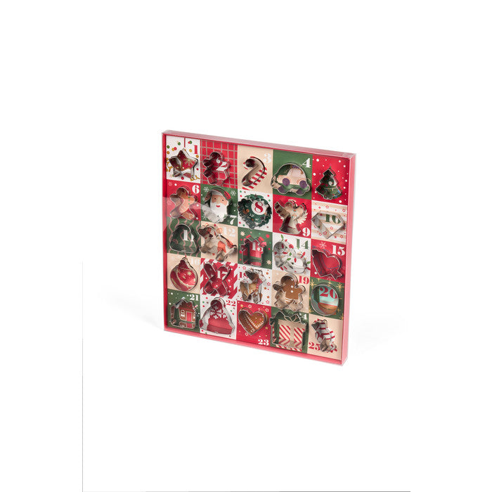 Calendario dell'avvento stampini in acciaio – Delicious Christmas