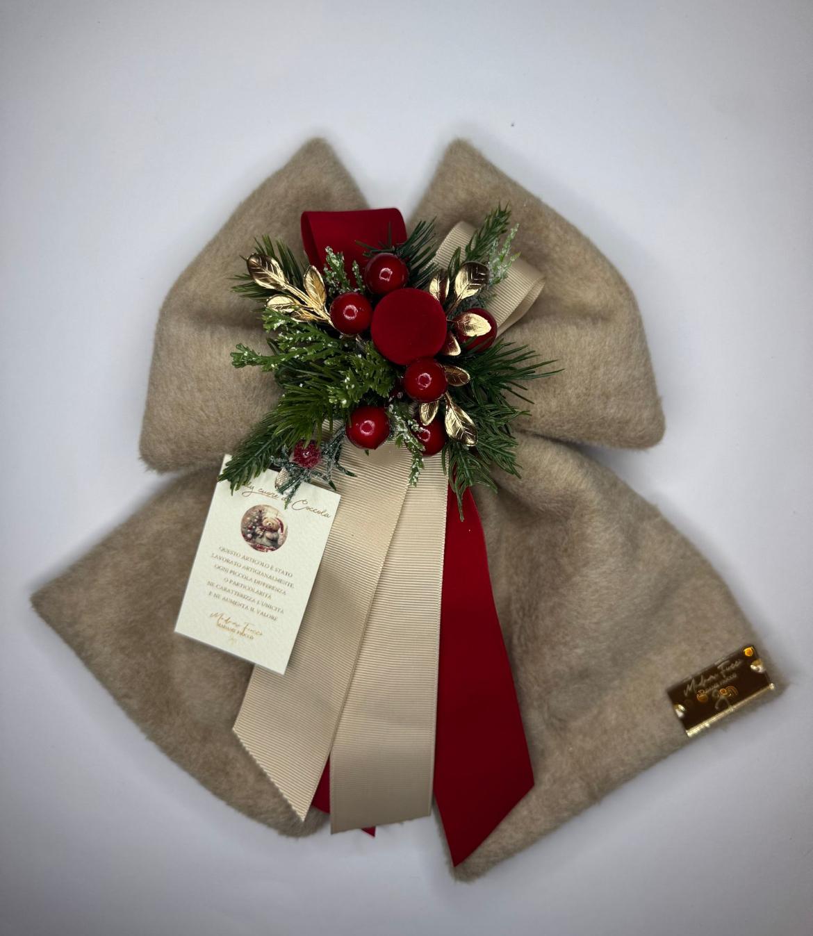 Fiocco Teddy cuore di coccola