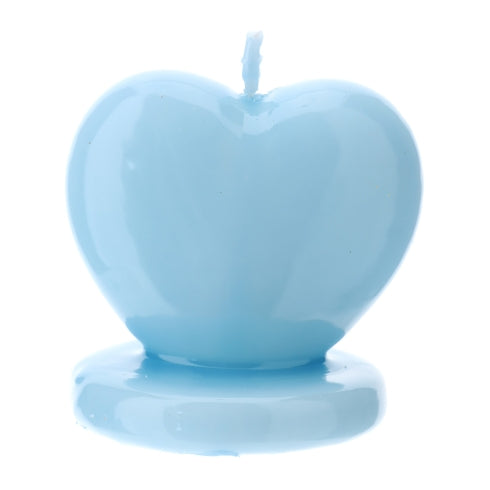 CANDELA CUORE BLU