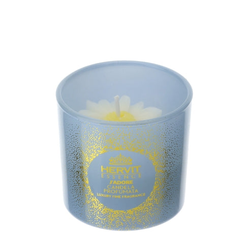 Candela Daisy Profumata J'adore Blu/Oro - 5cm