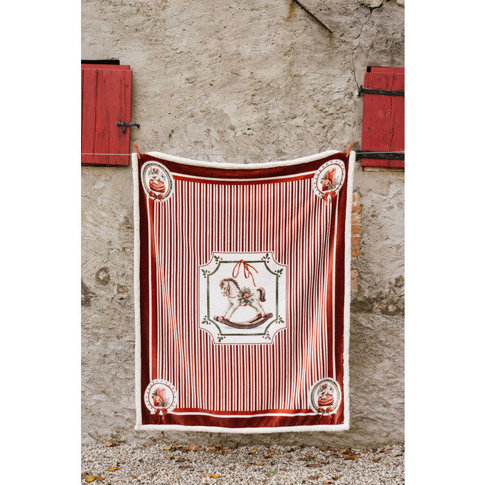 Plaid con scatola regalo 480 gsm – Magic Noel